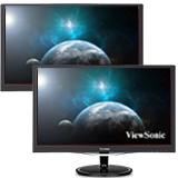 2 x Viewsonic 27" 1ms